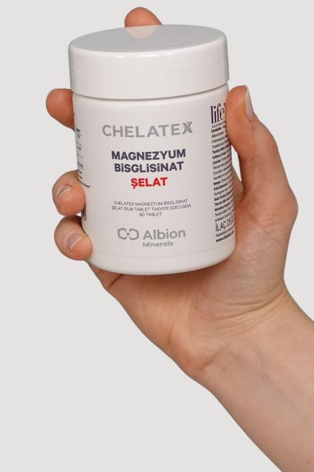Chelatex Magnezyum Bisglisinat Şelat 60 Tablet - Görsel 4